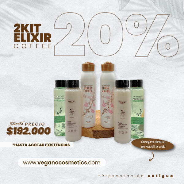 OFERTA- 2KIT ELIXIR COFFEE